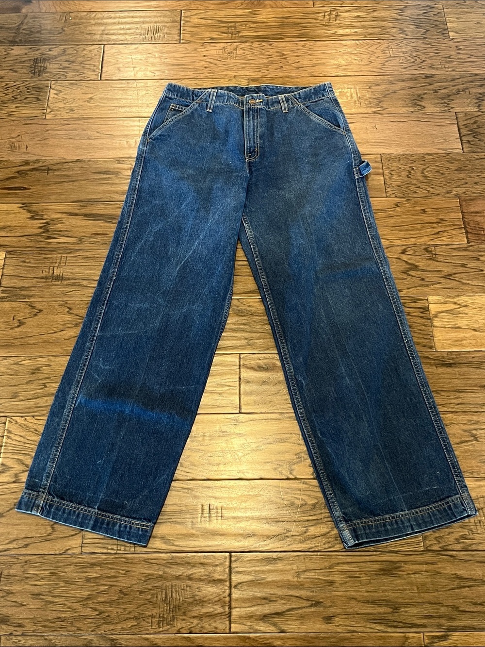 Vintage Levi’s Wide Leg Baggy Trouser High Rise Carpenter Size 12 MED